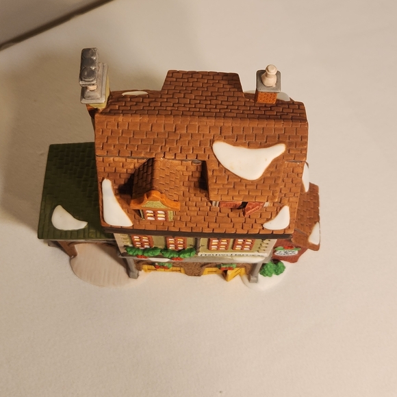 Vintage Retired 1994 Department 56 Handpainted Porcelain Lighted Hather Harness - Picture 8 of 12